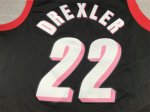 NBA 22 Drexler Portland Trail Blazers 1991-92 M&N Maillot noir